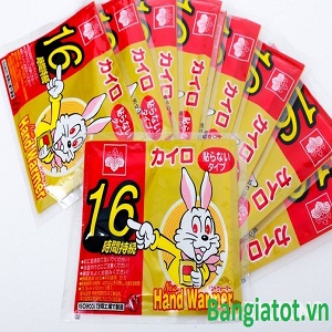 Miếng dán giữ nhiệt Kairo 16h Nhật